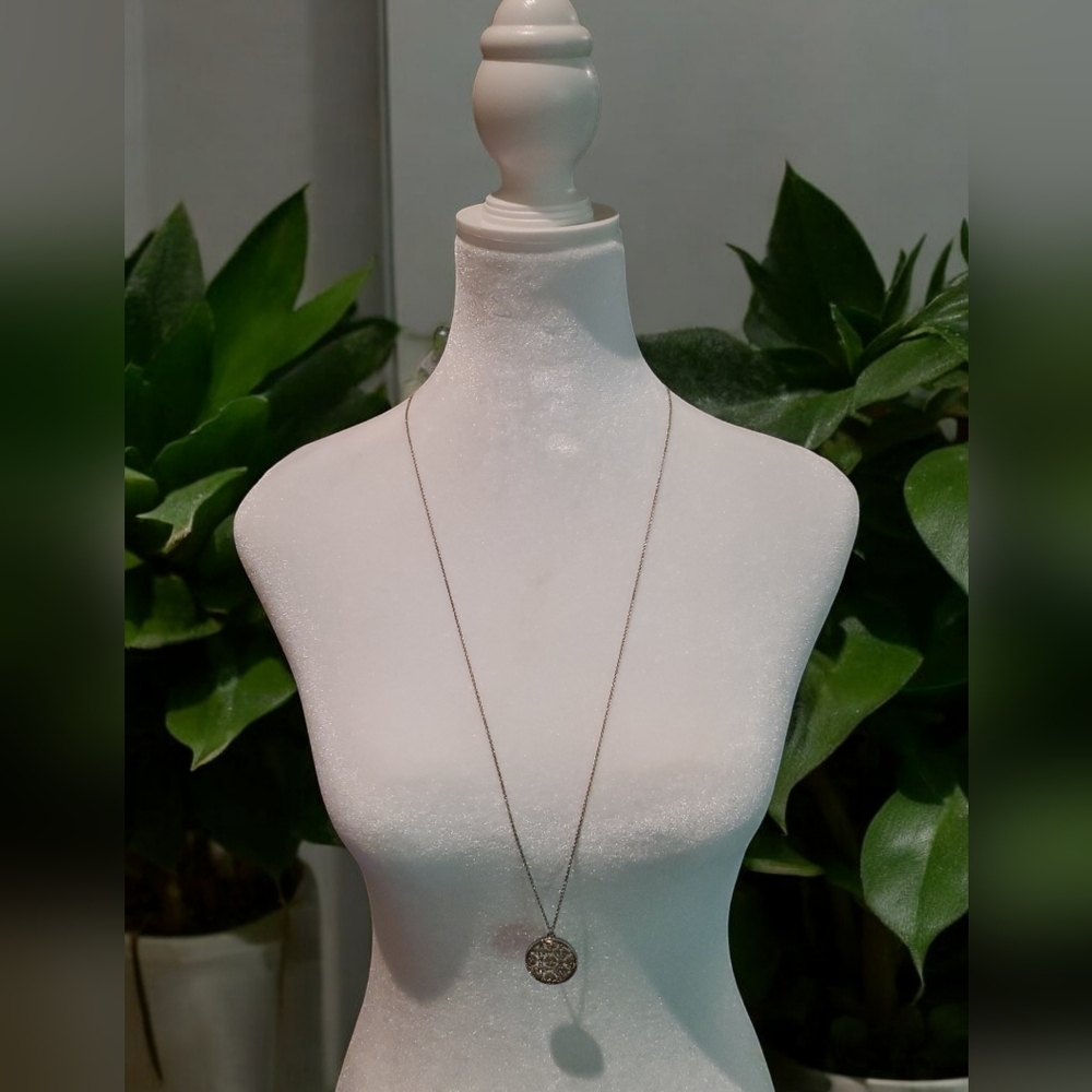 Loft Long Silver-tone/Gold-tone Necklace